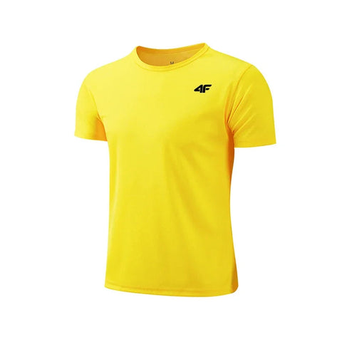 Men's Summer Exercise Trainning T-shirt High Quality Breathable Quick Dry Short Sleeved Top Marathon Gym Fitness Basketball Tees Zen fit plus