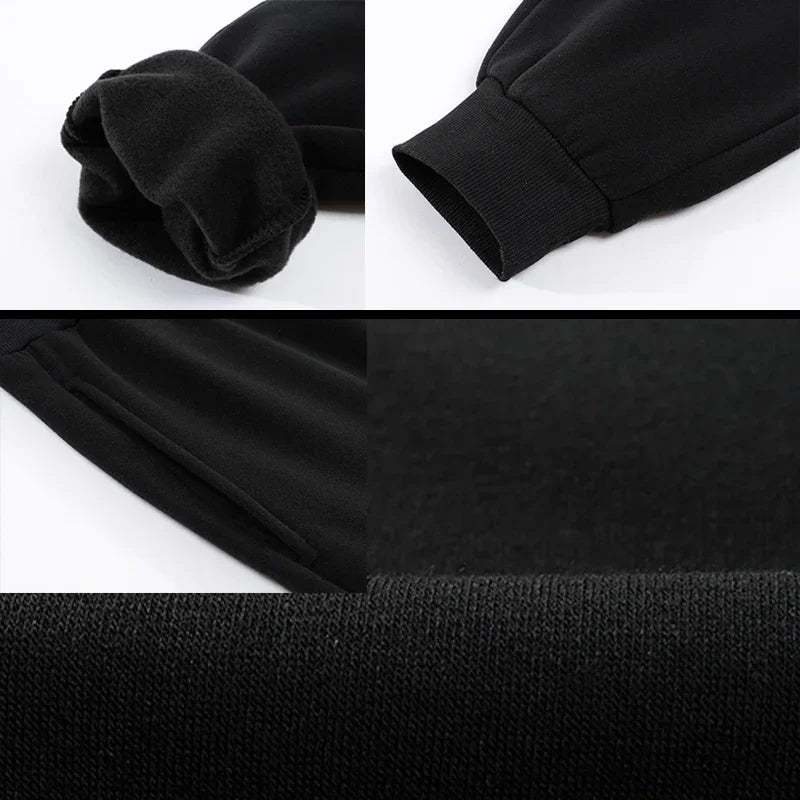 Men's Four Season Casual Sports Jogging Pants Male Urban Fashion Trousers High Quality Paris Printed Home Outdoor Sweatpants Zen fit plus