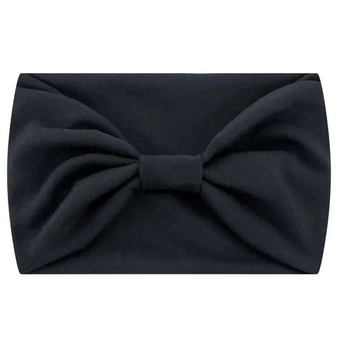 Head Band Women Hair Accessories Solid Wide Headband Bowknot Turbans Wash Face Make-up Hair Band Sports Running Yoga Headbands Zen Fit Plus
