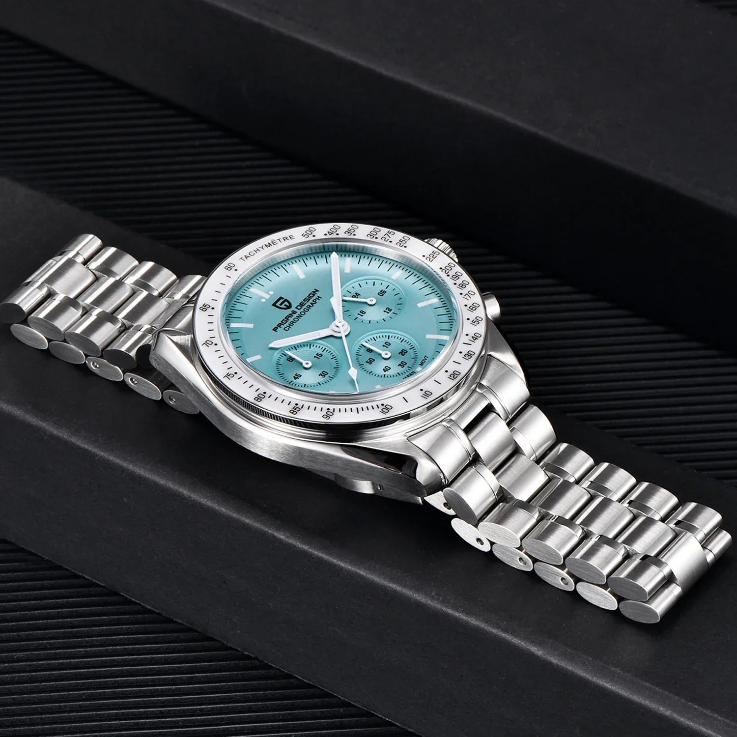 VK63 Chronograph Waterproof Mens Watches