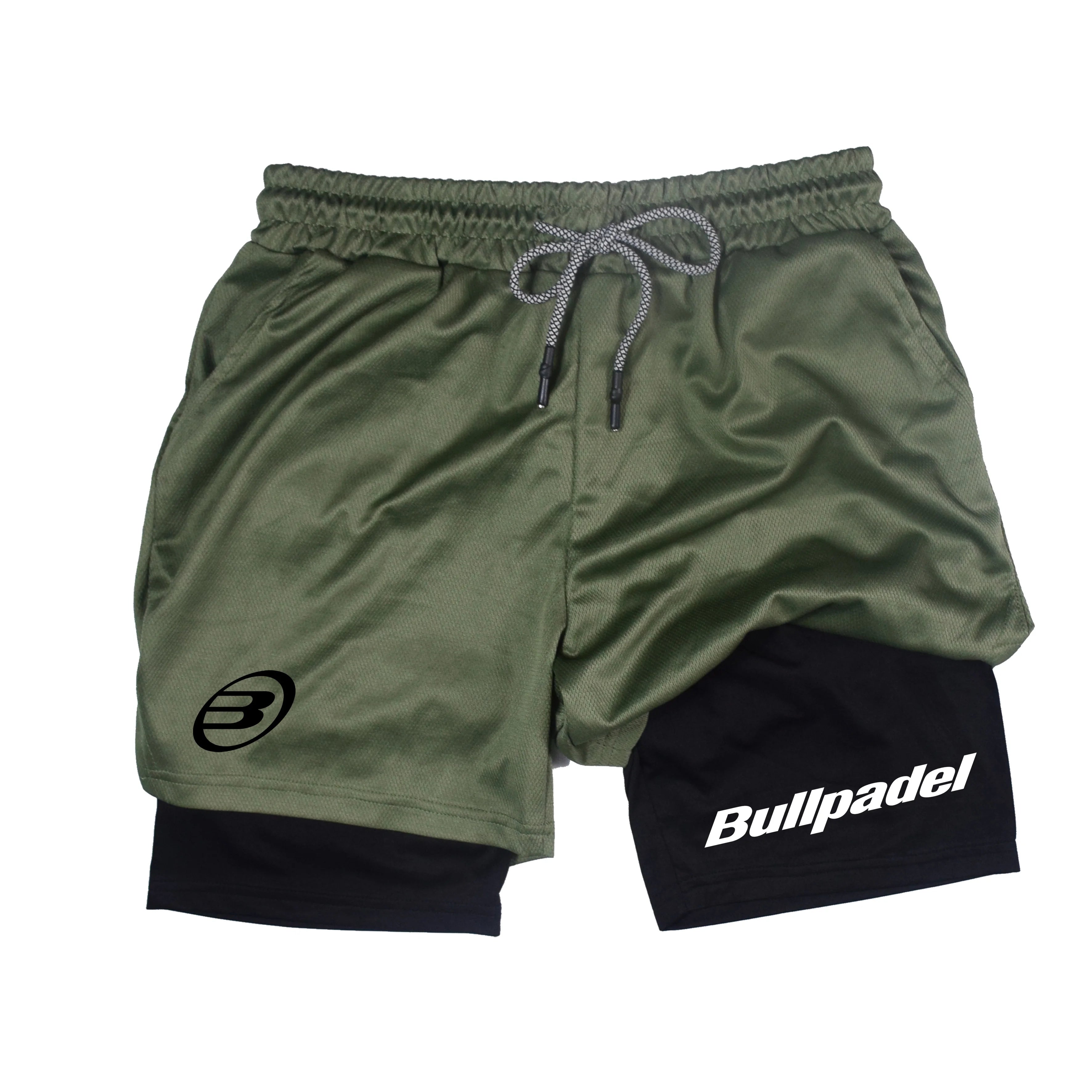 New Men's Sport Shorts Summer Male Breathable Tennis Bullpadel Shorts Quick-Drying Badminton Trousers Outdoor Running Sportwear Zen fit plus