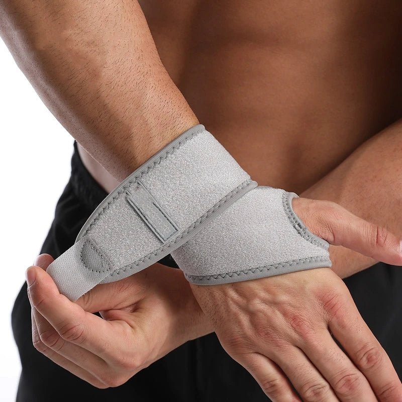 Unisex Wrist Guard Band Brace Support Carpal Tunnel Sprains Strain Gym Strap Sports Pain Relief Wrap Bandage Protective Gear Zen fit plus