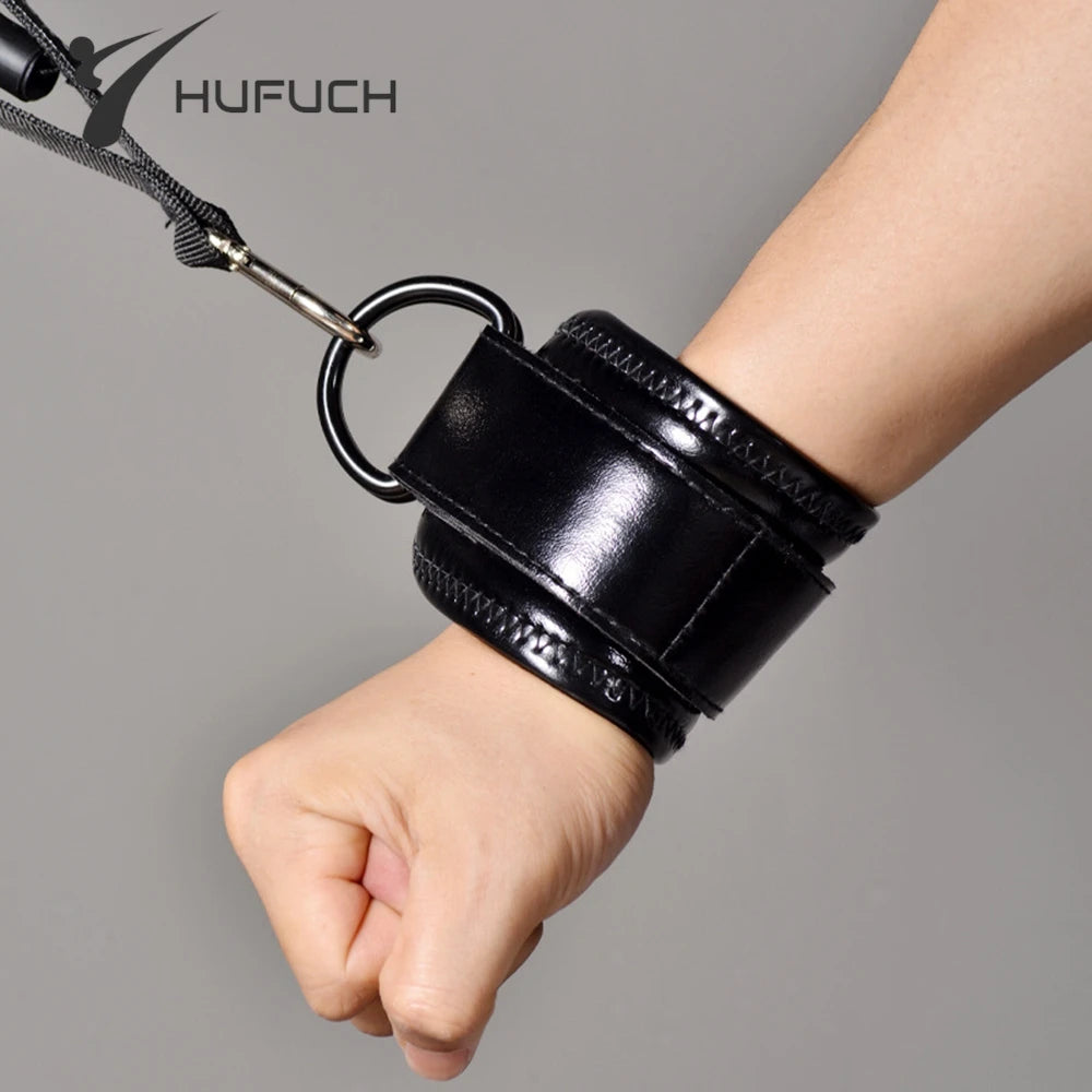 Wrist Straps For Resistance Band Workout Fitness Ankle Straps Foot Support Cuffs Cable Machines Gym Home Fitness Equipment Zen fit plus