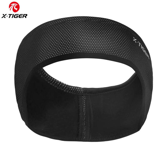 X-TIGER Outdoor Sports Cycling Headwear Winter Windproof Cycling Headband Cap Keep Warm Fleece Bike Equipment Ear Warmer Zen fit plus