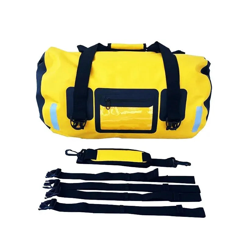 40L-120L Waterproof Duffle for Motorcycle Tail Bag Riding Cycling Gym Kayaking Boating Rafting Fishing Outdoor Adventure Zen fit plus