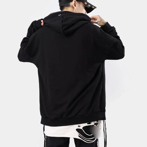 Men's Fleece Zip Up Hoodies Running Sports Sweatshirts Fashion Women Classic Casual Zipper Jackets Y2k Coats Hip Hop Streetwear - Zen Fit Plus