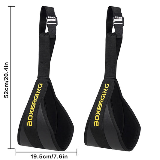 1 Pair Fitness Abdominal Muscle Belt Hanging AB Sling Straps Hanging Pull-Ups Training Horizontal Bar Gym Muscle Training Belt Zen Fit Plus