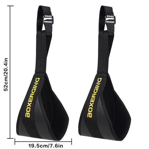 1 Pair Fitness Abdominal Muscle Belt Hanging AB Sling Straps Hanging Pull-Ups Training Horizontal Bar Gym Muscle Training Belt Zen Fit Plus