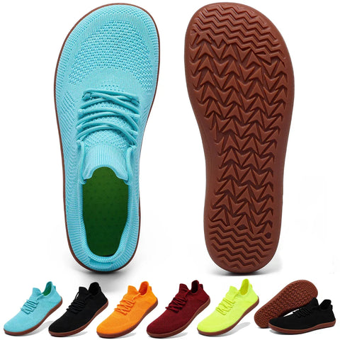 Minimalist Barefoot Shoes Unisex Lightweight Breathable Zero Soles Wide Toe Men's Running Shoes Outdoor Casual Walking Shoes - Zen Fit Plus