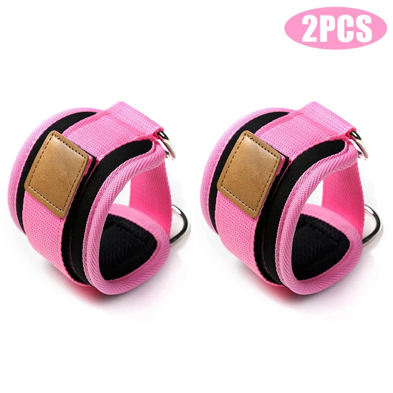 Fitness Ankle Straps Adjustable D-Ring Foot Support Cuffs Gym Leg Strength Workouts Pulley With Buckle Sports Feet Guard Zen fit plus