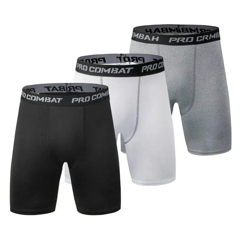 Sports Men Leggings Male Fitness Pants Elastic Compression Tights Gym Running Training Shorts Quick Drying Bottoming Shorts Zen fit plus