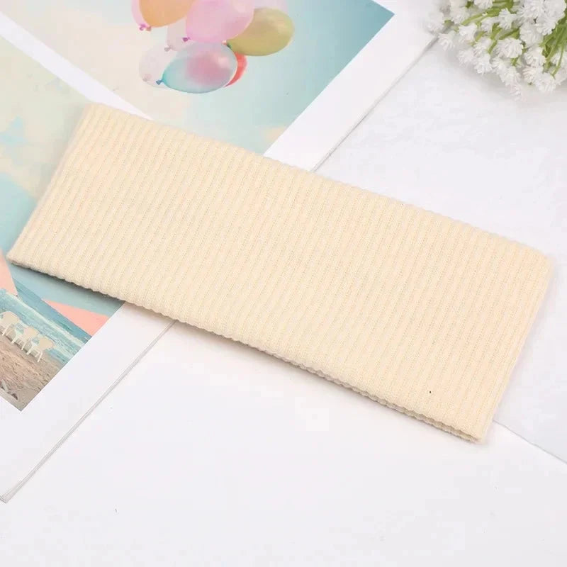 Sports Cycling Wash Face Hairbands Soft Korean Cotton Knitted Headband For Women Girls Bandanas Fashion Hair Accessories Zen Fit Plus