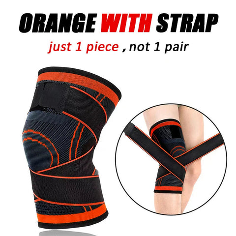 1pc Knee Brace Knee Sleeve Support For Men And Women Knee Pads For Running, Hiking Meniscus Tear Arthritis Joint Pain Relief Zen fit plus