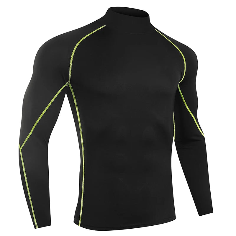 Men Running T shirt Quick Dry Bodybuilding Sport Shirt Long Sleeve Compression Top  Fitness Tight Rashgard Gym T-Shirt Men Zen fit plus