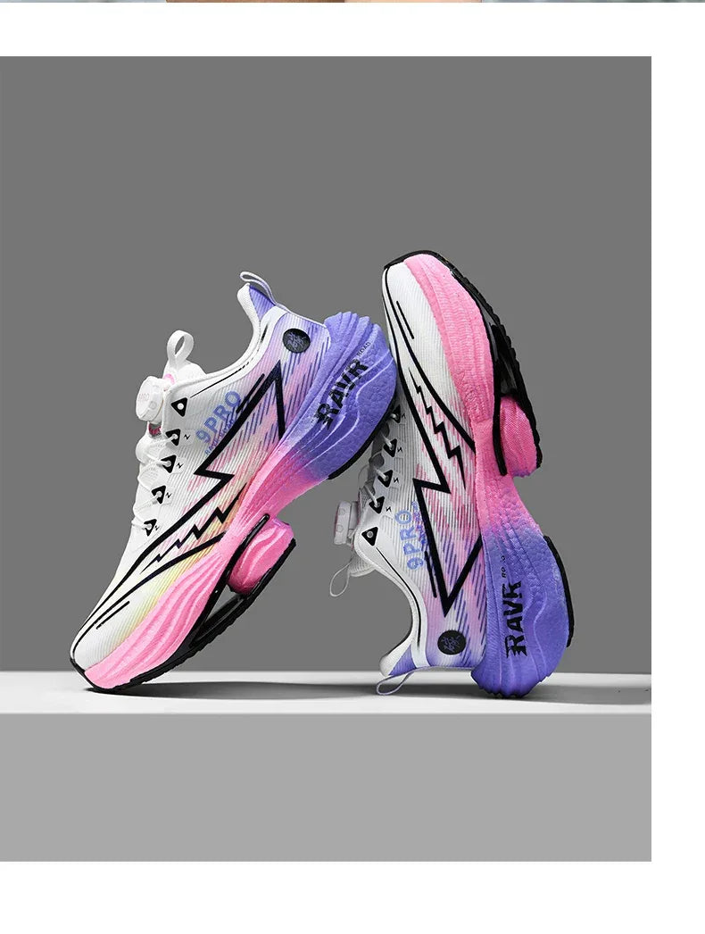 2025 New Men's Running Shoes Cushioning Carbon Plate Racing Marathon Athletic Shoes Comfortable Non-slip Sports Tennis Shoes - Zen Fit Plus