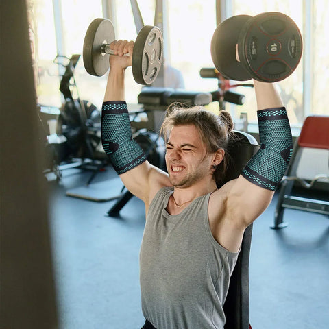 1PCS Elastic Elbow Brace Arm Sport Support Elbow Sport Safety Cotoveleira Breathable Arm Sleeve Elbow Pads Compression Coderas - Zen Fit Plus