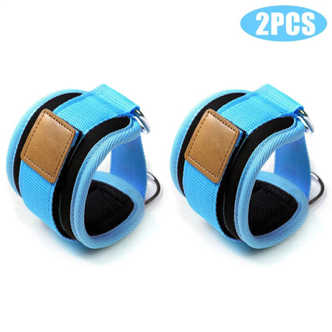 Fitness Ankle Straps Adjustable D-Ring Foot Support Cuffs Gym Leg Strength Workouts Pulley With Buckle Sports Feet Guard Zen fit plus
