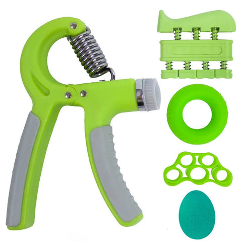 Hand Grip Strengthener Adjustable Resistance Men and Women Finger Massager Expander Workout Strength Muscle Wrist Gym Equipment Zen Fit Plus