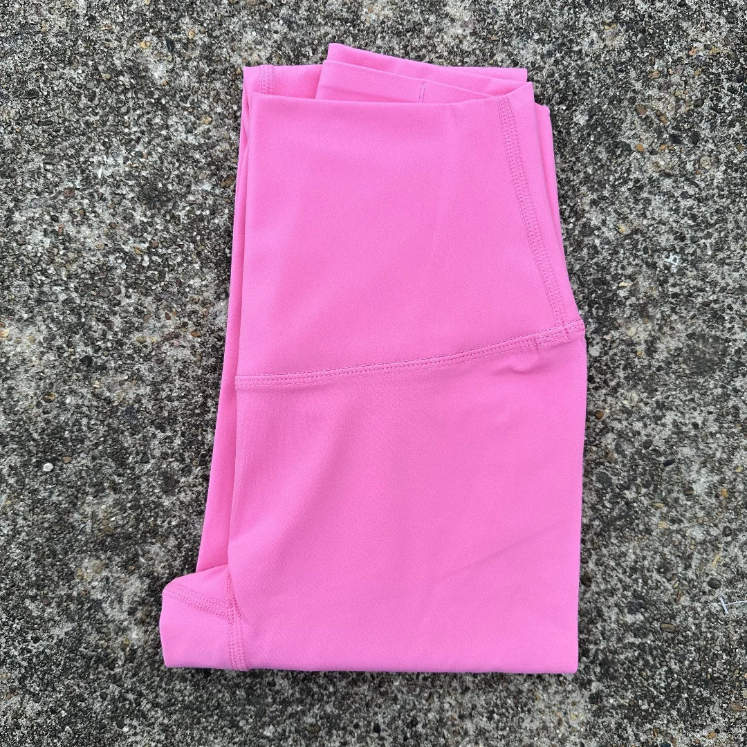 Solid Color Back Waist Pocket High Waist Yoga Legging Women Sport Cropped Pants Butter Athletic Gym Comprehensive Training Jog Zen fit plus