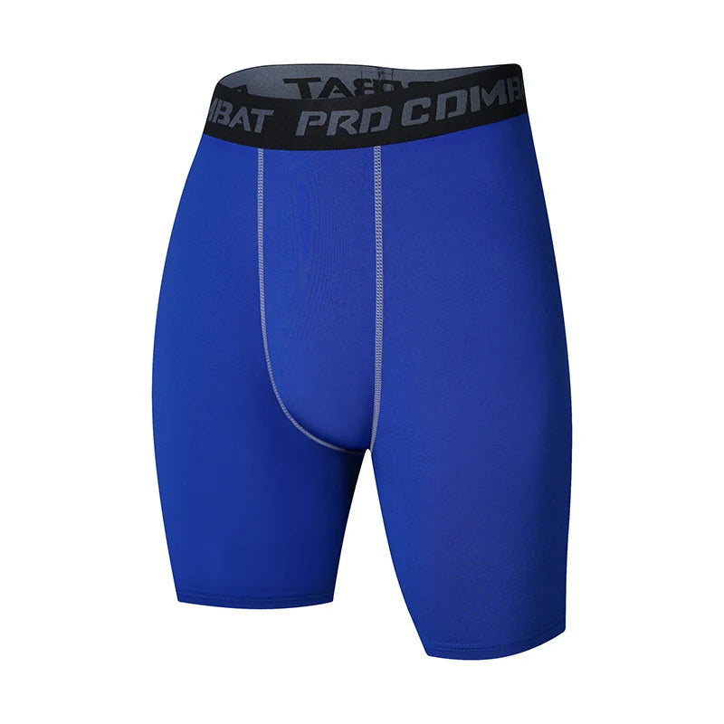 Five-point Fitness Pants Men Sports Leggings Basketball Training Quick Dry High Elastic Running Tight Bottoming Cycling Shorts Zen fit plus