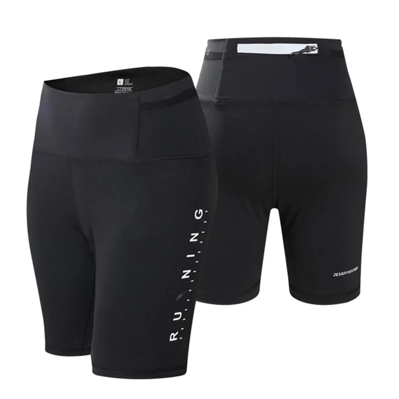 Men Women Tight Fitness Gym Shorts 2024 Summer Elastic Quick-dry Compression Workout Training Exercise Running Sports Shorts Zen fit plus