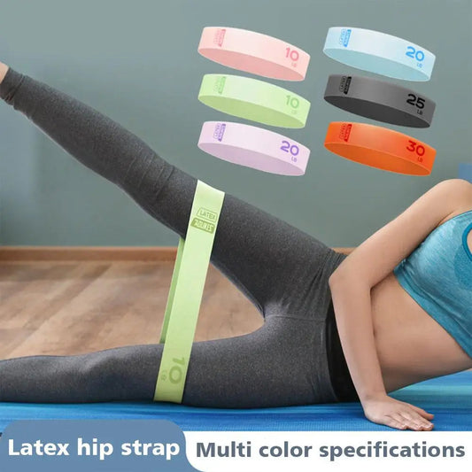 Yoga Elastic Bands Portable Pilates Hip Circle Expander Resistance Latex Exercise Fitness Bands Belt Tension Family Gym U2F2 Zen fit plus