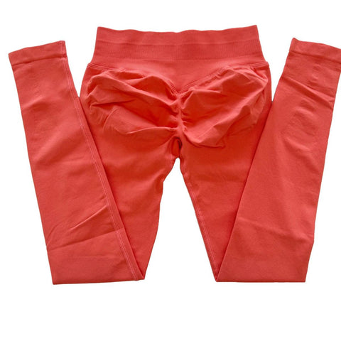 Impact Leggings Women Seamless Yoga Legging Scrunch Bum Gym Legging Workout Yoga Pants Low Waistband Sports Tights - Zen Fit Plus