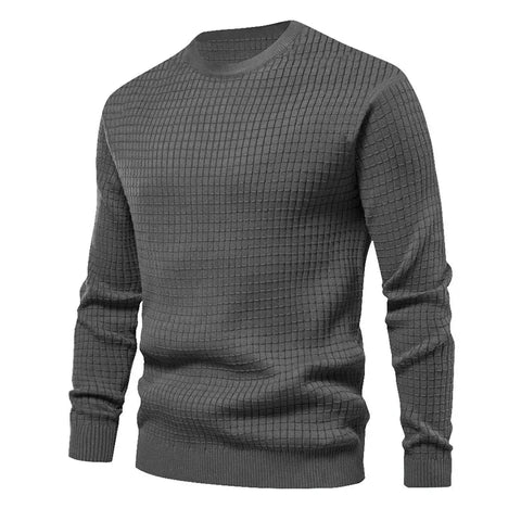 New Men's Crew Neck Sweatshirts Solid Color Large Sweatwear Spring Outdoor Jogging Tops Zen Fit Plus