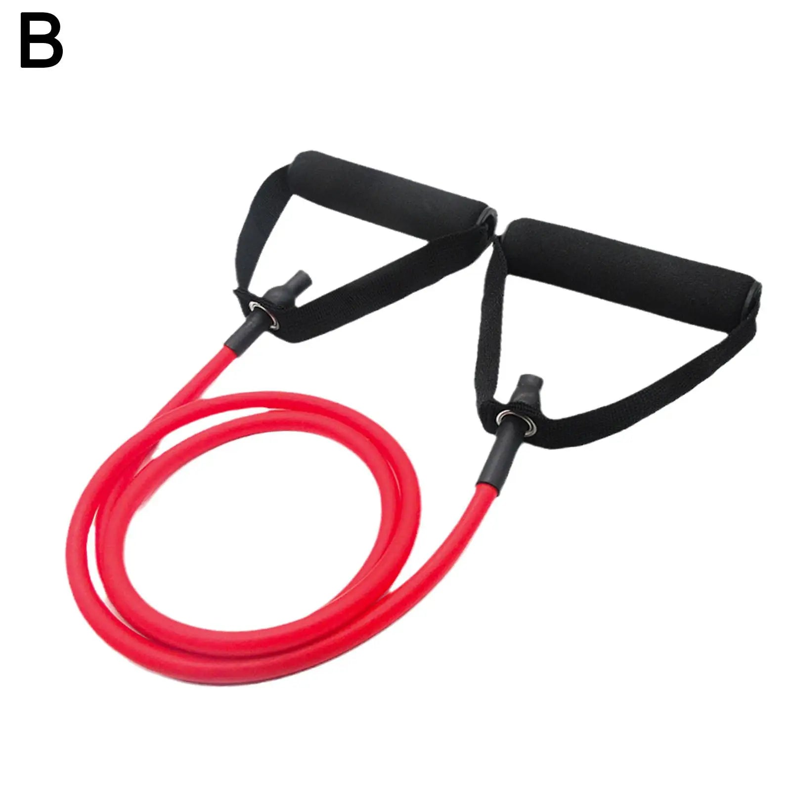 5 Levels Resistance Bands With Handles Yoga Pull Rope Elastic Fitness Exercise Tube Band For Home Workouts Strength Trainin D1z5 Zen fit plus