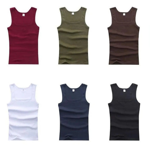 Summer Men Women Tank Top Pure Cotton Bodybuilding Sweatshirt Sleeveless Men's T-shirt Basic Elastic Fitness Clothes Muscle Vest Zen fit plus