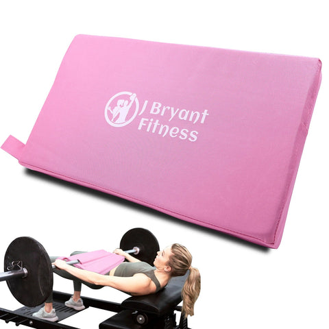 Square Hip Thrust Pad Extra Thick Foam Cushion for Barbell Weightlifting Hip Thrusts Glute Bridges Premium Home Gym Equipment Zen fit plus