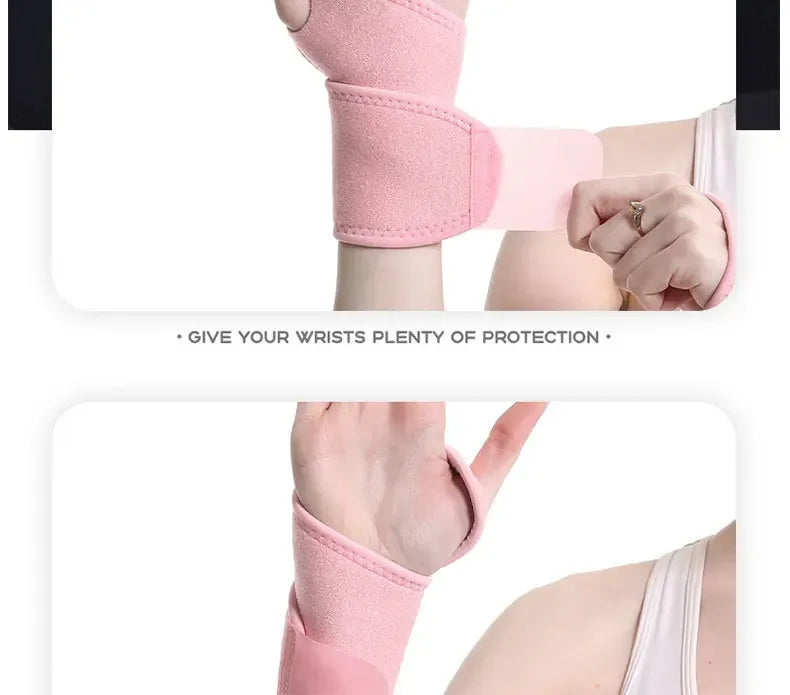 Unisex Wrist Guard Band Brace Support Wrist Support Fitness Training Gym Strap Sports Pain Relief Wrap Bandage Protective Gear - Zen Fit Plus