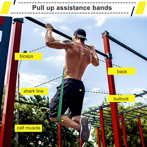 Latex Stretch Resistance Band Expander Elastic Bands For Sport Pull Up Assistance Band Home Workout Pilates Gym Equipment Zen fit plus