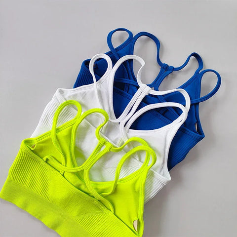 Sports underwear women's running shockproof summer quick drying back fitness bra vest professional training Yoga bra - Zen Fit Plus