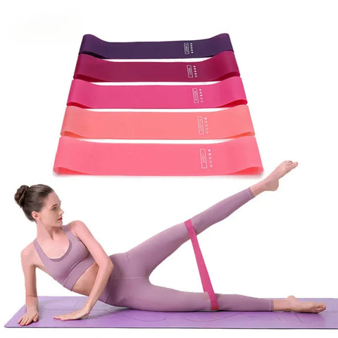 Portable Resistance Band Women'S Squat Hips Tension Bands Gym Yoga Equipment Tension Slim Legs Slim Hands Elastic Circle hotsale Zen fit plus