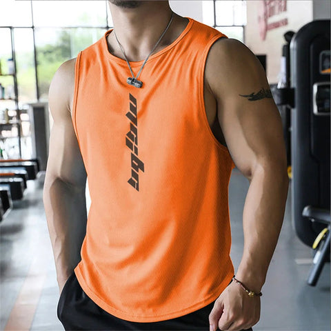 2025 NEW Fitness Sports Tank Tops Men Gyms Workout Sleeveles Shirt Male Summer Loose Undershirt basketball Running men Ves Zen fit plus