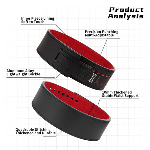 Weightlifting Wide Belt Fitness Protective Gear Powerlifting Belty Gym Barbell Squat Deadlift Strength Waist Support Lever Belt Zen fit plus