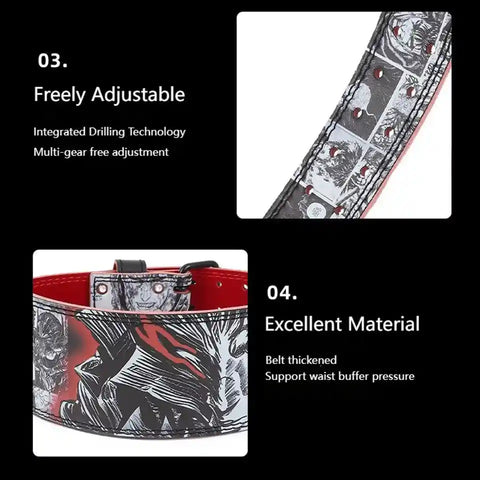 LOOGDEEL Waist Support Belt Lower Back Breathable Fitness Weightlifting Dumbbell Lumbar Waistband Support Sports Belt Women Men Zen Fit Plus