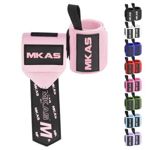 2PCS Wristband Wrist Support Weight Lifting Gym Training Wrist Support Brace Straps Wraps Crossfit Powerlifting Zen fit plus