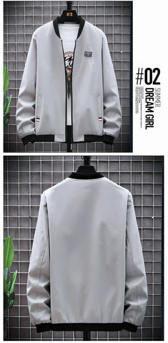Man Leisure Jacket New Spring Autumn Solid Color And Comfortable Zipper Style Fashion Windproof Jacket - Zen Fit Plus