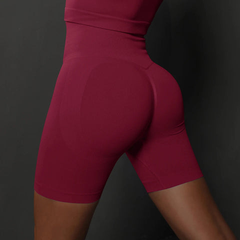Seamless Shorts for Women Yoga Shorts Push Up Booty Workout Gym Shorts Fitness High Waist Sports Short Women Clothing Zen fit plus
