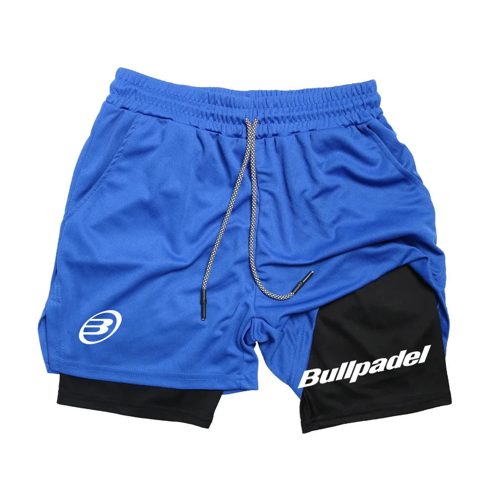 New Men's Padel Sport Shorts Summer Male Breathable Tennis Shorts Quick-Drying Badminton Trousers Outdoor Running Sportwear Zen fit plus