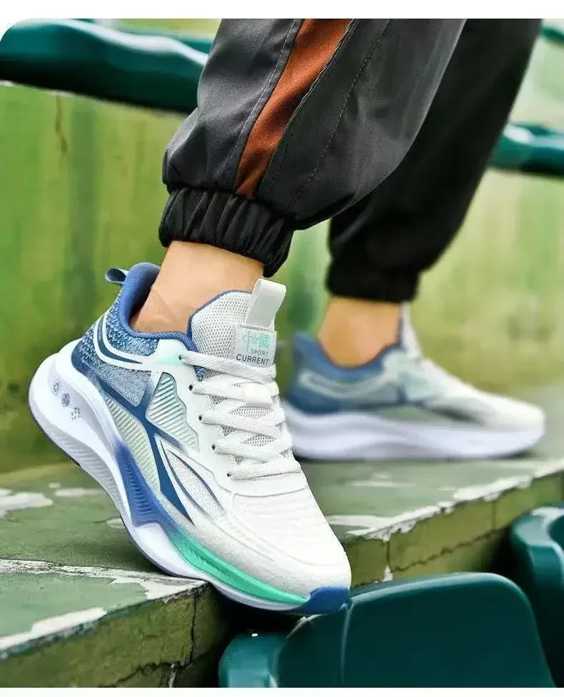 Running & Walking Men's Shoes - Lace-up, Lightweight, Comfortable & Breathable Tennis Sneakers - Zen Fit Plus