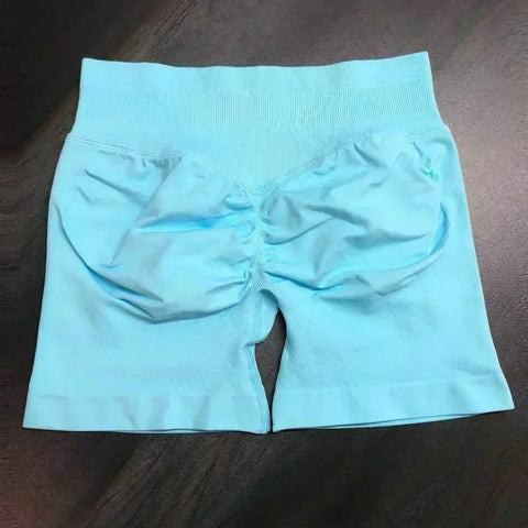Impact Shorts Women Scrunch Bum Gym Shorts Low Waist Seamless Yoga Shorts  Workout Biker Short Stretch Fitness Short Zen fit plus