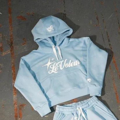Loose Casual Tracksuit Sports Suit Men Women Fashion Cotton Hoodie Sweatpants Two Piece Set Y2K Harajuku Street Sweatshirt Suit Zen fit plus
