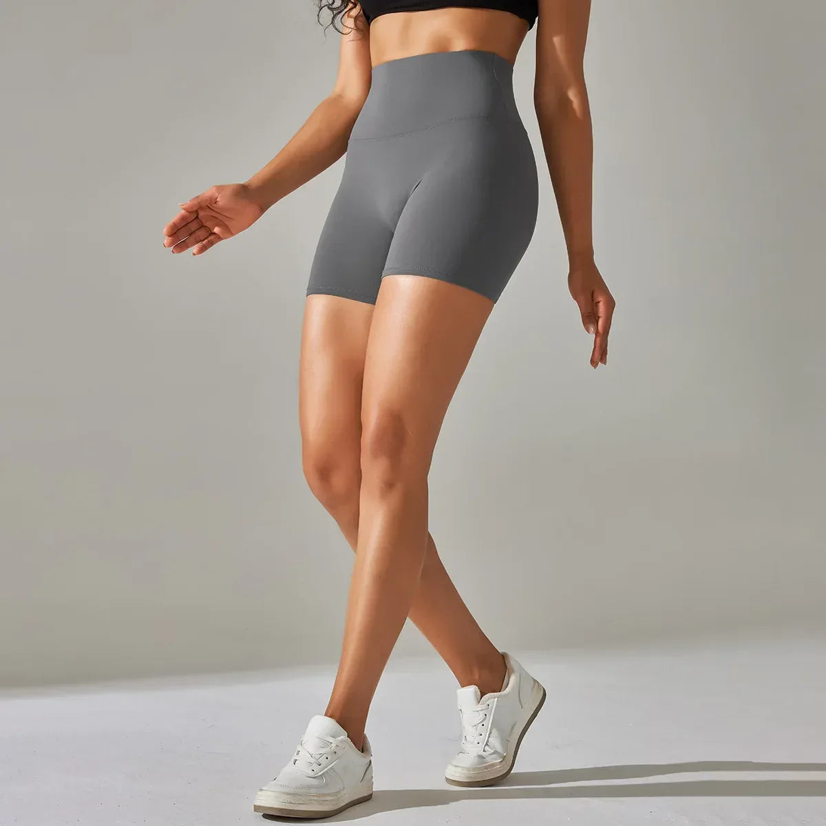 Yoga Shorts Women Fitness Shorts Running Cycling Shorts Breathable Sports Leggings High Waist Summer Workout Gym Shorts - Zen Fit Plus