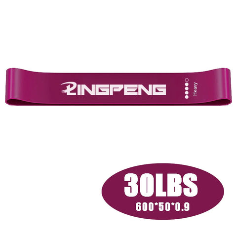 LINGPENG Resistance Band Set for Men and Women 5 Elastic Bands with Different Resistance Levels for Long Workouts Home Gym Zen fit plus