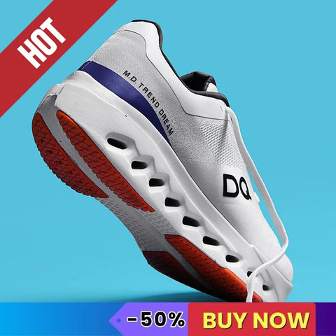 MAX Sports Running Shoes Men Marathon Breathable Comfortable Brand Trend Women Athletic Training Outdoor Sneakers Air Cushion