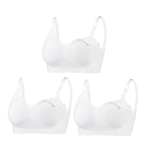 3PC/lot Maternity Nursing Bras Cotton Breastfeeding Pregnant Women Pregnancy Underwear Breast Feeding Bra Clothing Lactancia Zen Fit Plus