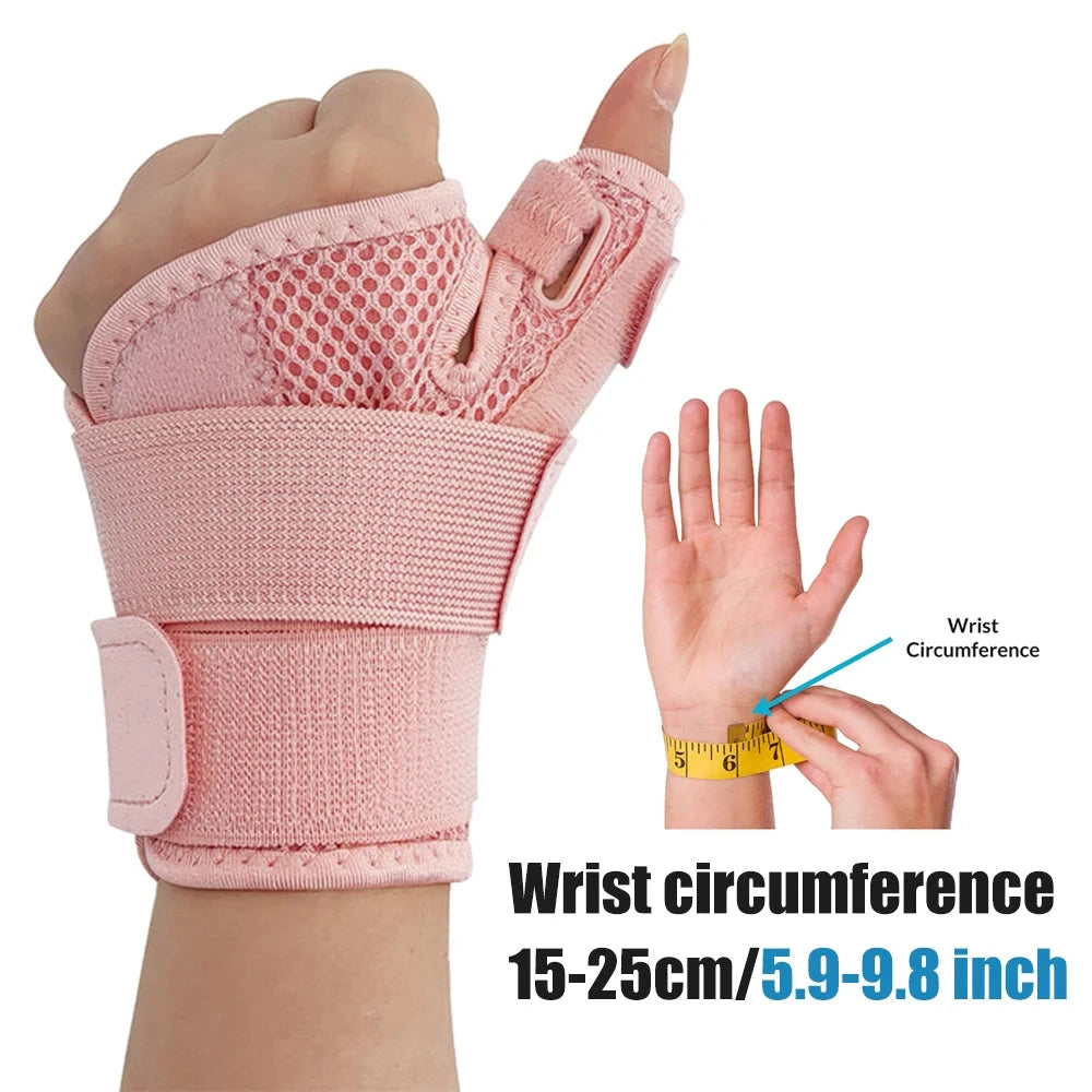 1PC Adjustable Thumb Spica Splint, Thumb Stabilizer Wrist Brace Support for Men and Women Carpal Tunnel arthritis, Tenosynovitis Zen Fit Plus